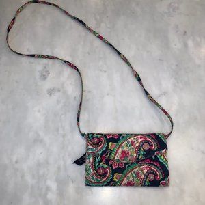 Vera Bradley Petal Paisley Crossbody Wallet